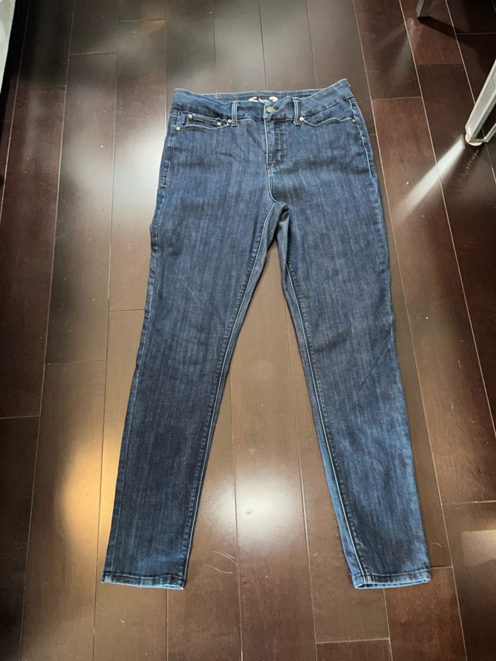 Seven7 Women’s Dark Indigo Skinny Jeans
